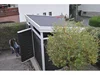 Gartenhaus mit geöffneter Tür