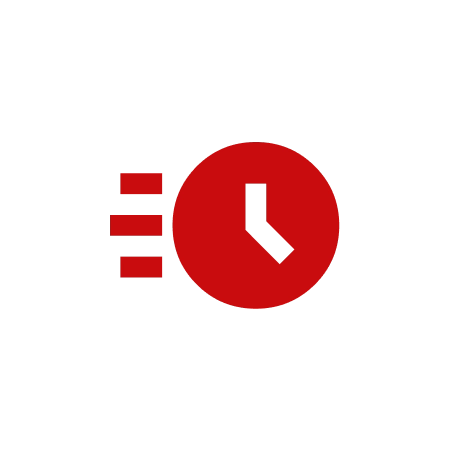 Piktogramm einer Uhr
