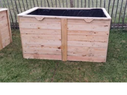 Hochbeet aus Holz