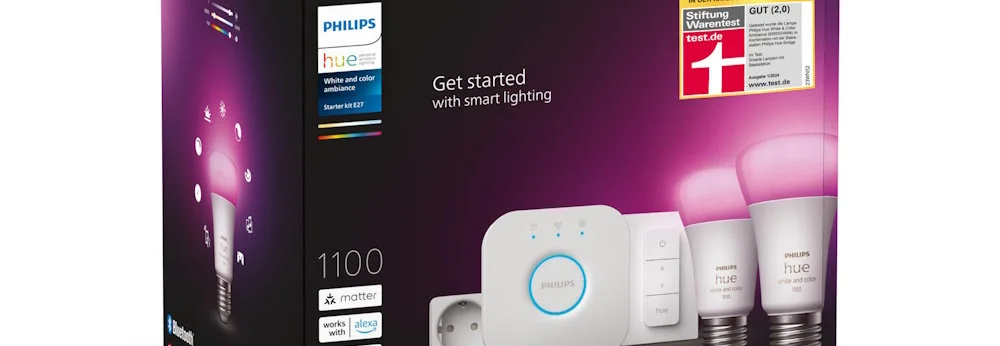 Starter-Set für smarte Beleuchtung