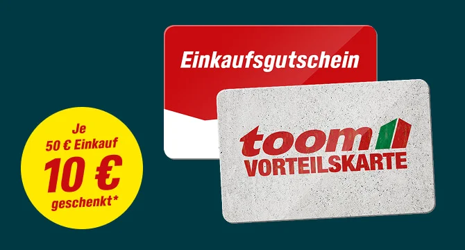 Eine Vorteilskarte und ein Einkaufsgutschein im Rahmen einer Rabattaktion.