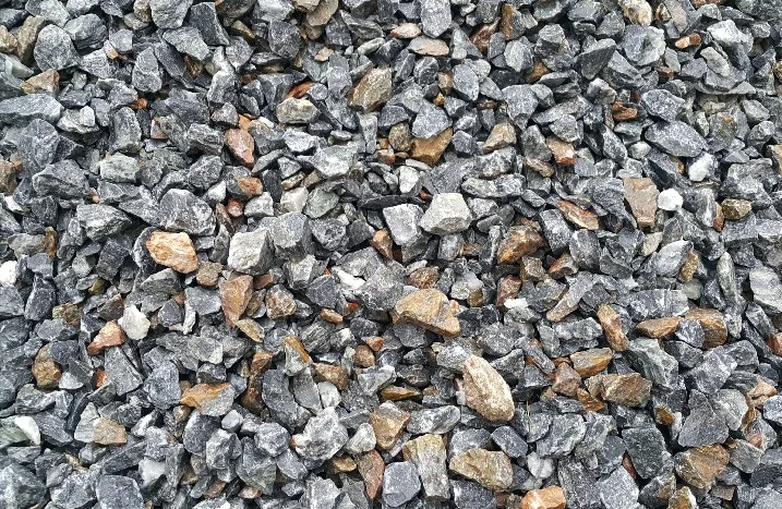 Grauer Schotter