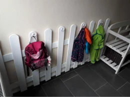 Garderobe im Kinderzimmer