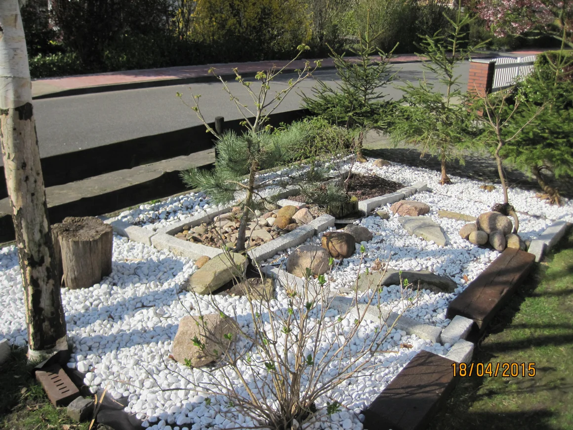 Bonsai Steingarten