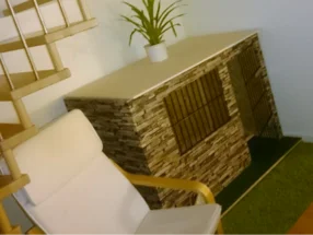 Indoor-Hundehütte