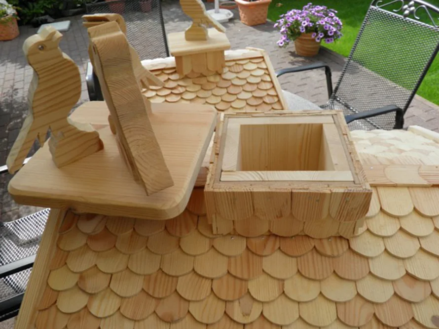 Gartenhaus-Bausatz aus Holz