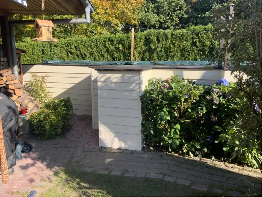 Gartenhaus-Rohbau
